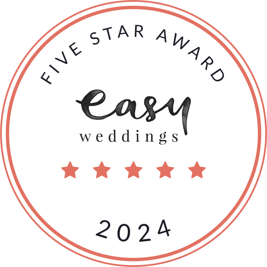 EasyWeddings 5-Star Supplier Award 2024